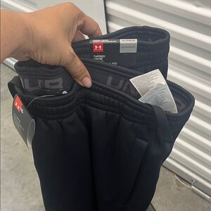 Under Armour Jet Black Athletic Pants